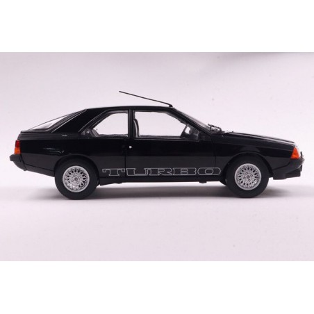 Renault Fuego Turbo '80 (zwart) - 1:18 - Solido