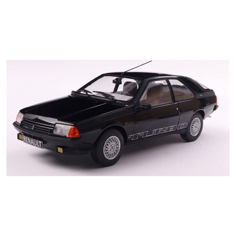 Renault Fuego Turbo '80 (zwart) - 1:18 - Solido