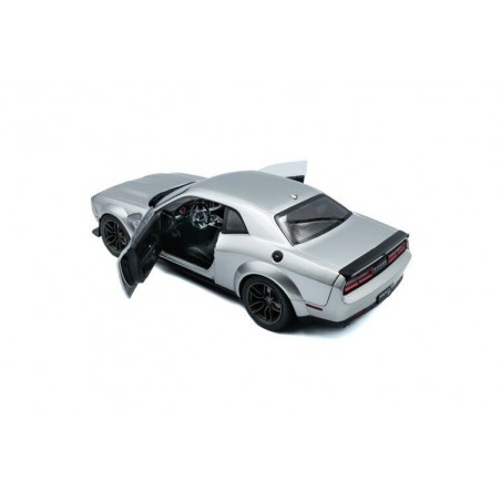 Dodge Challenger SRT Hellcat Redeye widebody '23 (zilver) - 1:18 - Solido