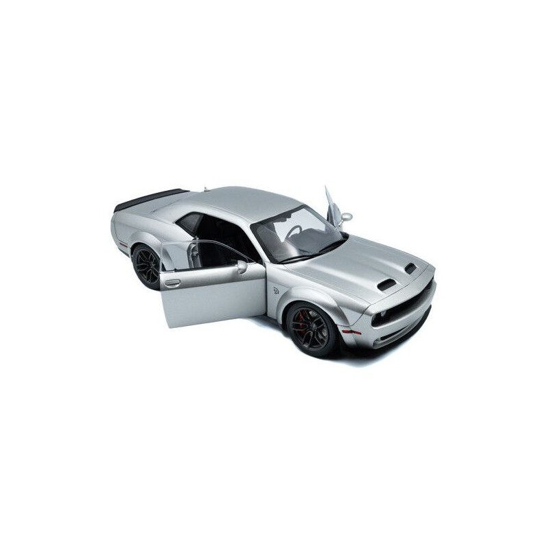 Dodge Challenger SRT Hellcat Redeye widebody '23 (zilver) - 1:18 - Solido