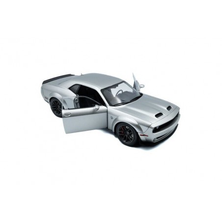 Dodge Challenger SRT Hellcat Redeye widebody '23 (zilver) - 1:18 - Solido