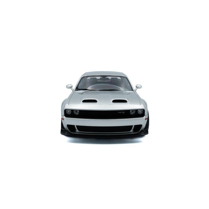 Dodge Challenger SRT Hellcat Redeye widebody '23 (zilver) - 1:18 - Solido