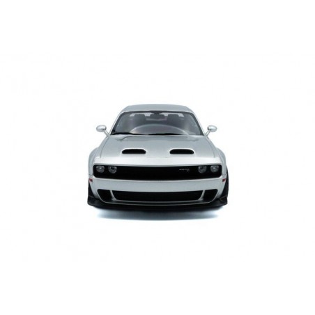 Dodge Challenger SRT Hellcat Redeye widebody '23 (zilver) - 1:18 - Solido