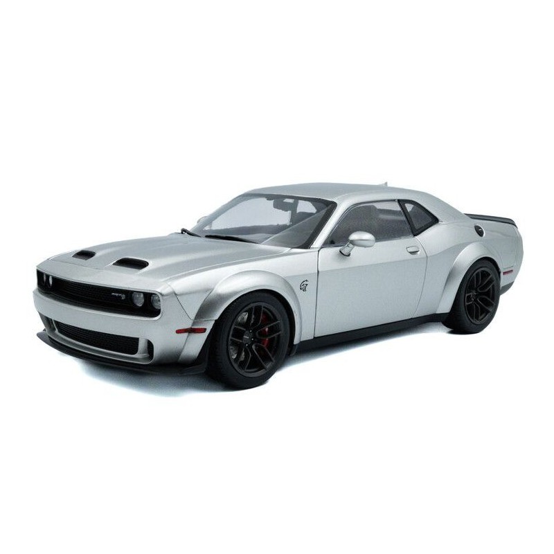 Dodge Challenger SRT Hellcat Redeye widebody '23 (zilver) - 1:18 - Solido