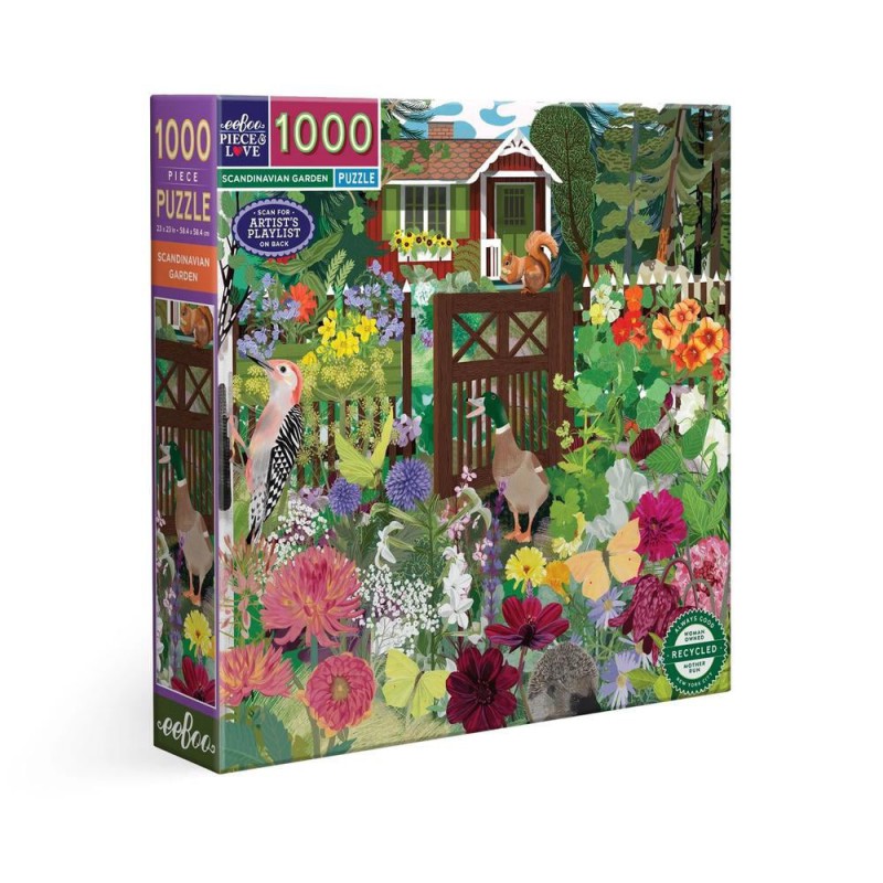 Scandinavian Garden, 1000 stukjes Eeboo