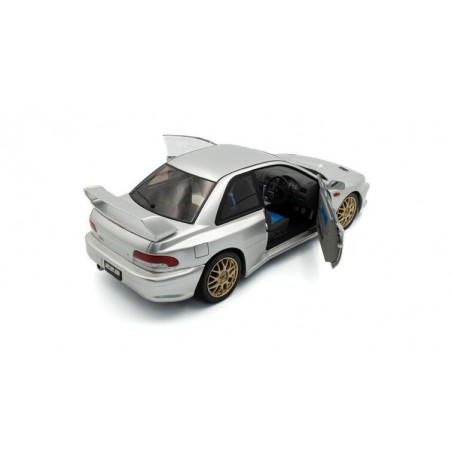 Subaru Impreza 22B '98, (zilver) - 1:18 - Solido