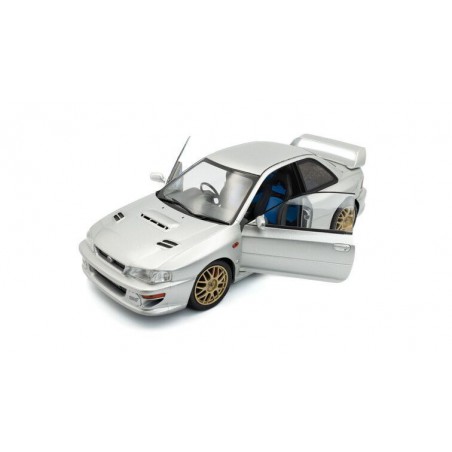 Subaru Impreza 22B '98, (zilver) - 1:18 - Solido