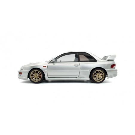 Subaru Impreza 22B '98, (zilver) - 1:18 - Solido