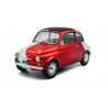 Fiat 500 Tribute to Italia '65, rood/wit (Bi color) - 1:18 - Solido