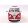 VW T1 Samba '62, (rood/wit) - 1:18 - Solido