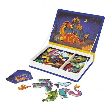 Janod, Magnetibook - Draken Janod, Magnetibook - Draken