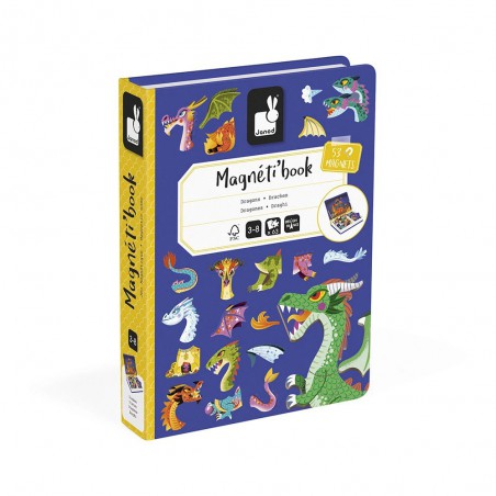Janod, Magnetibook - Draken Janod, Magnetibook - Draken