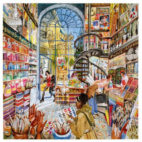 Artist Provisions Eeboo 1000 stukjes  puzzel