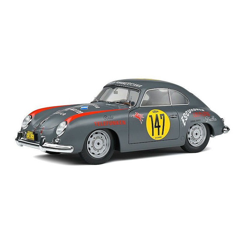 Porsche 356 Pre-A '54 (grijs) - 1:18 - Solido