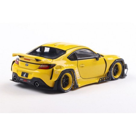 Toyota GR86 Rocket Bunny '22 (geel) - 1:43 - Solido