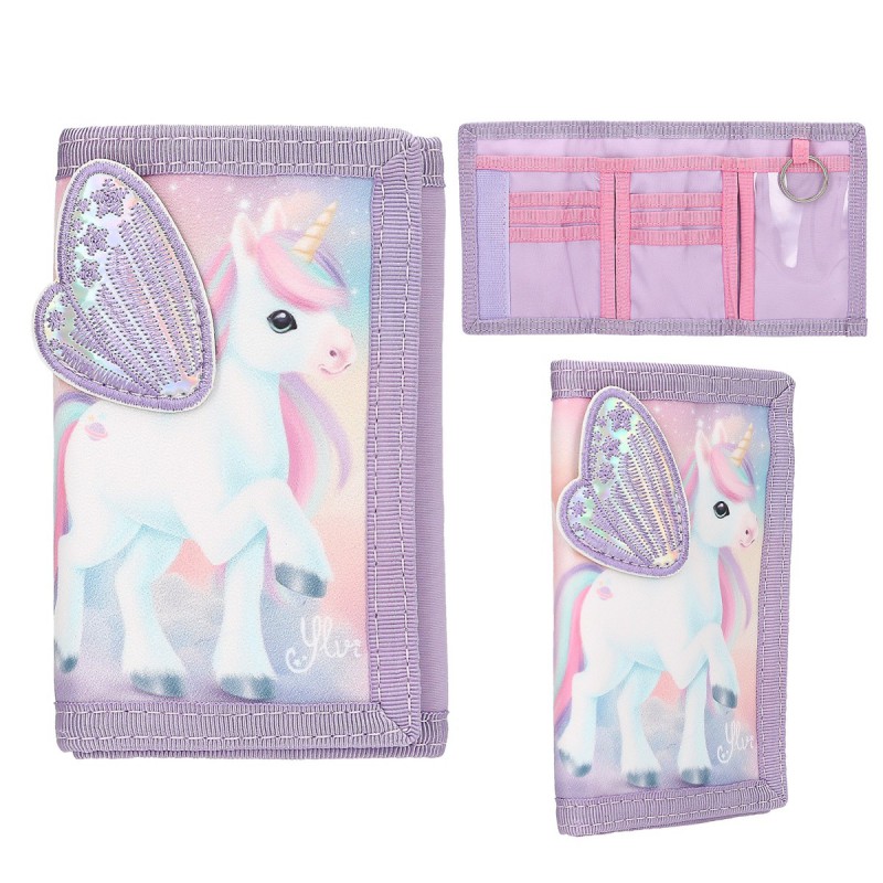 Ylvi, Portemonnee met geborduurde vleugels 13418