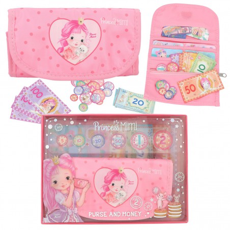 Princess Mimi, Portemonnee en speelgeld 12728 Princess Mimi, Portemonnee en speelgeld 12728