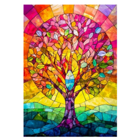 Crystallized Tree Enjoy Puzzle 1000stukjes Afm. 48x68cm Crystallized Tree Enjoy Puzzle 1000stukjes Afm. 48x68cm