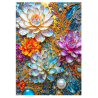 Pearlescent Waterlilies Enjoy Puzzle 1000stukjes Afm. 48x68cm Pearlescent Waterlilies Enjoy Puzzle 1000stukjes Afm. 48x68cm