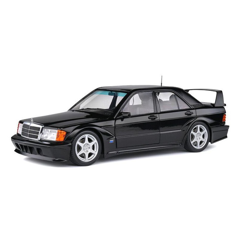 Mercedes Benz 190E Evo2, zwart - 1:18 - Solido