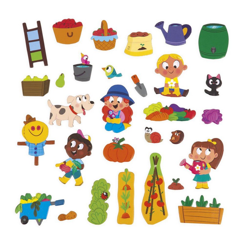 Janod, Magneti stories - De moestuin