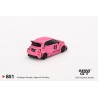 ABARTH 595 LB-WORKS x Abas Works Pink, Mini GT (851)