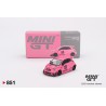 ABARTH 595 LB-WORKS x Abas Works Pink, Mini GT (851)