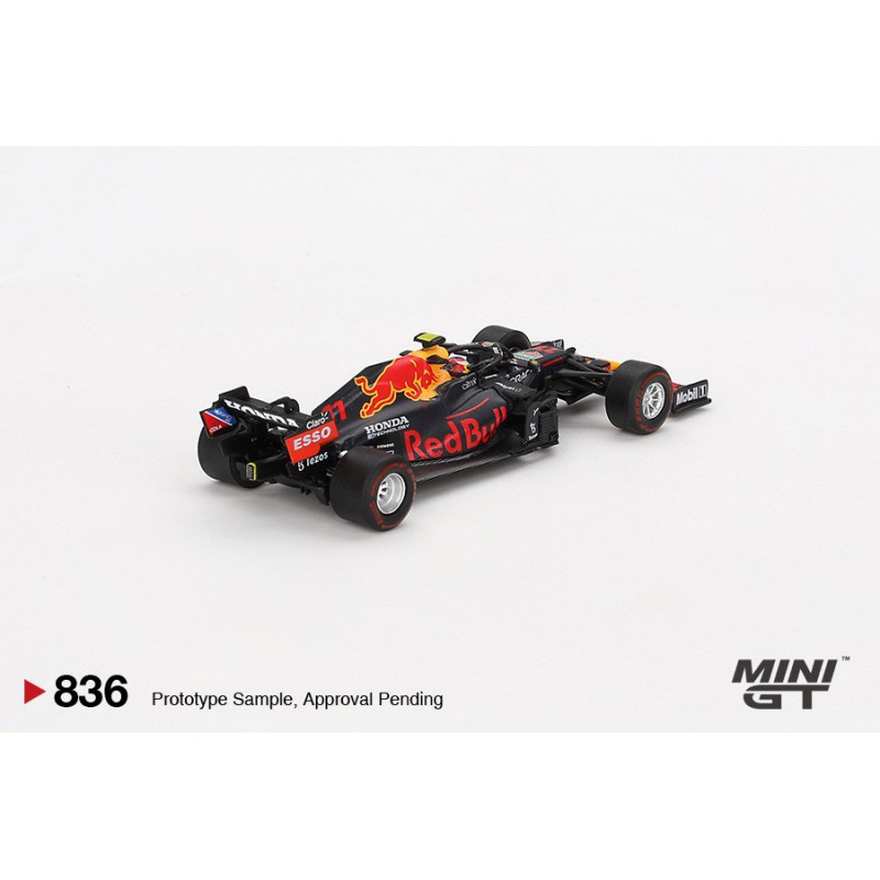 Red Bull RB16B nr11 Sergio Pérez 2021 Azerbaijan Grand Prix Winner, Mini GT (836)