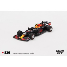 Red Bull RB16B nr11 Sergio Pérez 2021 Azerbaijan Grand Prix Winner, Mini GT (836)