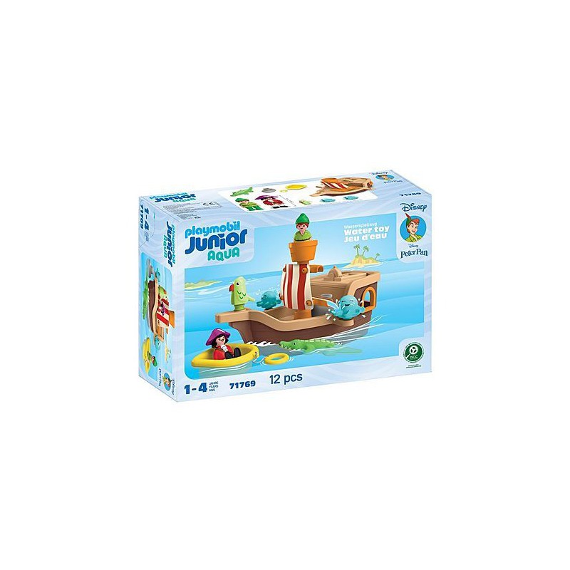 Playmobil Junior - 71769 AQUA Peter Pan's spetterend piratenschip