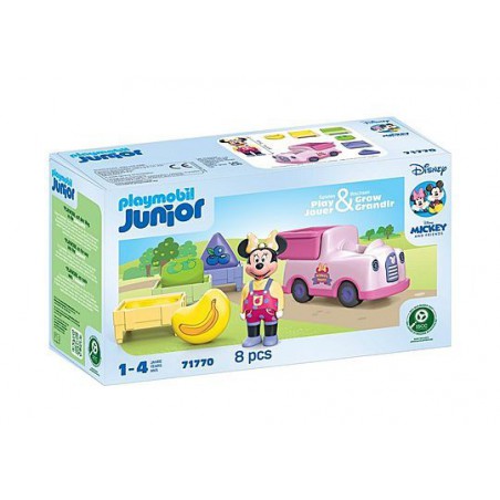 Playmobil Junior - 71770 Minnie Mouse' fruitsorteerwagen Playmobil Junior - 71770 Minnie Mouse' fruitsorteerwagen