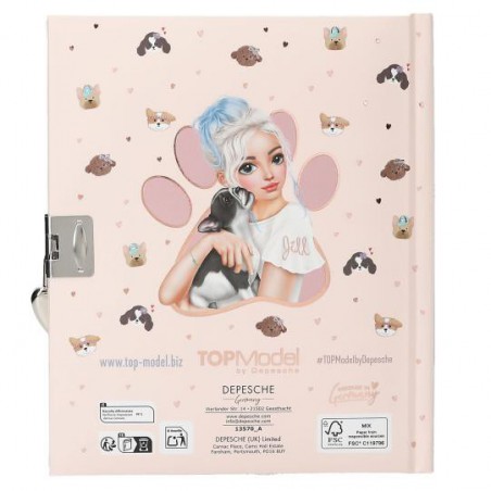 TOPModel, Doggy Dagboek KITTY en DOGGY 13570 TOPModel, Doggy Dagboek KITTY en DOGGY 13570