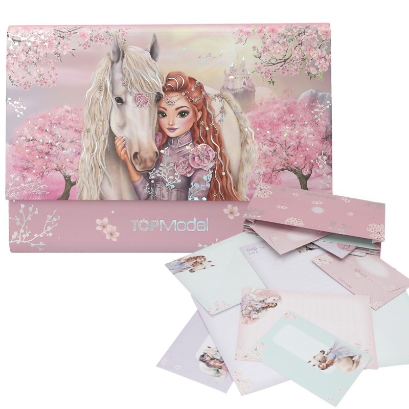 TOPModel, Briefpapier in een map VIVA VIOLET 13616