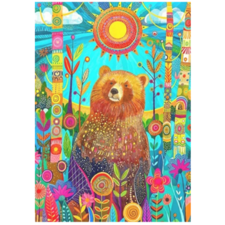 Hibernation Ends, Enjoy Puzzle 1000stukjes Afm. 48x68cm Hibernation Ends, Enjoy Puzzle 1000stukjes Afm. 48x68cm