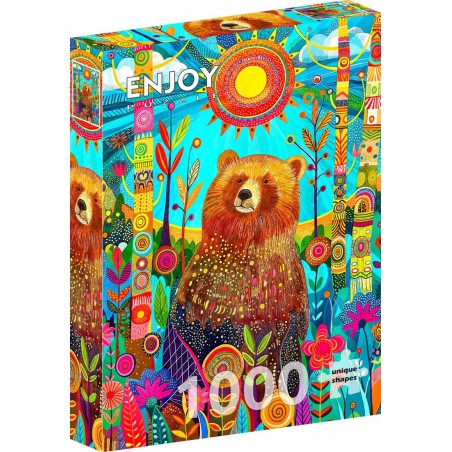 Hibernation Ends, Enjoy Puzzle 1000stukjes Hibernation Ends, Enjoy Puzzle 1000stukjes