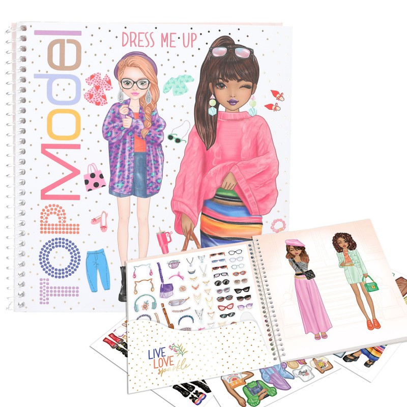 TOPModel, Dress Me Up Stickerboek 13804