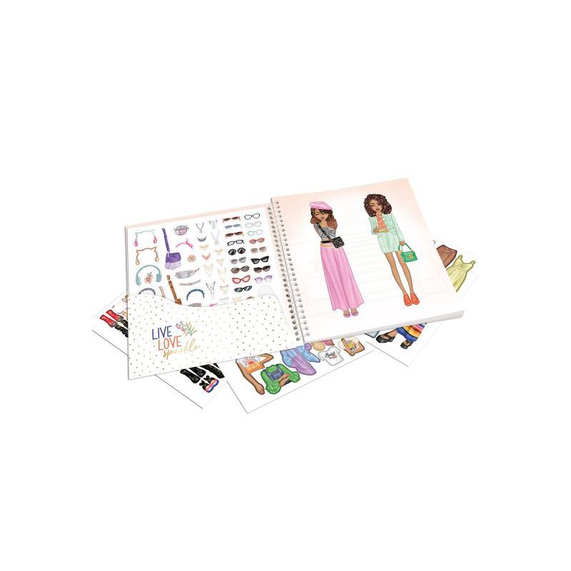 TOPModel, Dress Me Up Stickerboek 13804