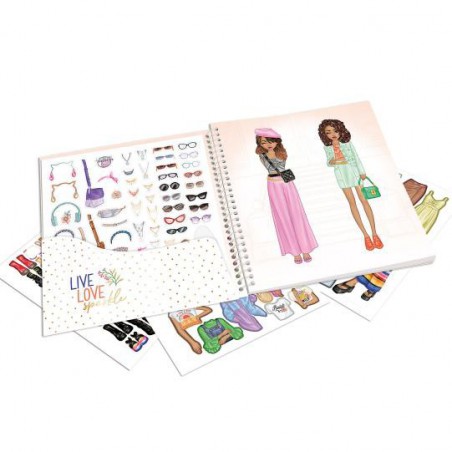 TOPModel, Dress Me Up Stickerboek 13804