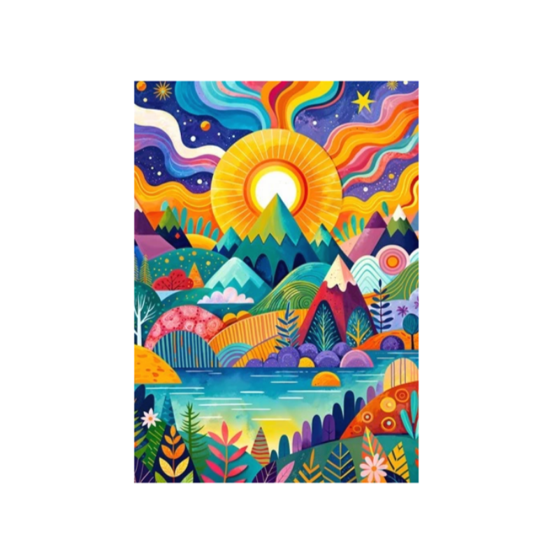 Spellbinding Horizon Enjoy Puzzle 1000stukjes  Afm. 48x68cm