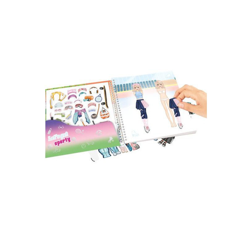 TOPModel, Dress Me Up Stickerboek Sport 13808
