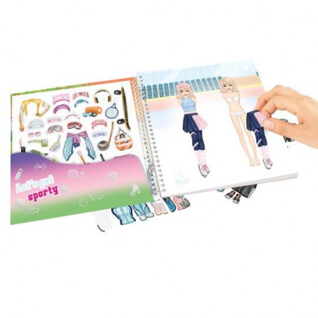 TOPModel, Dress Me Up Stickerboek Sport 13808
