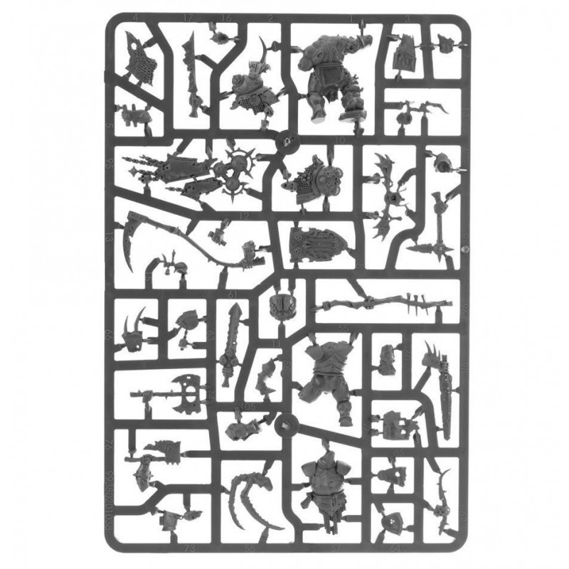 Maggotkin of Nurgle: Putrid Blightkings, Age of Sigmar