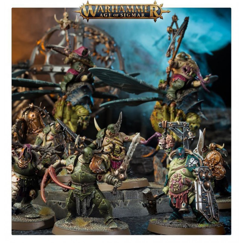 Maggotkin of Nurgle: Putrid Blightkings, Age of Sigmar