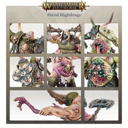 Maggotkin of Nurgle: Putrid Blightkings, Age of Sigmar