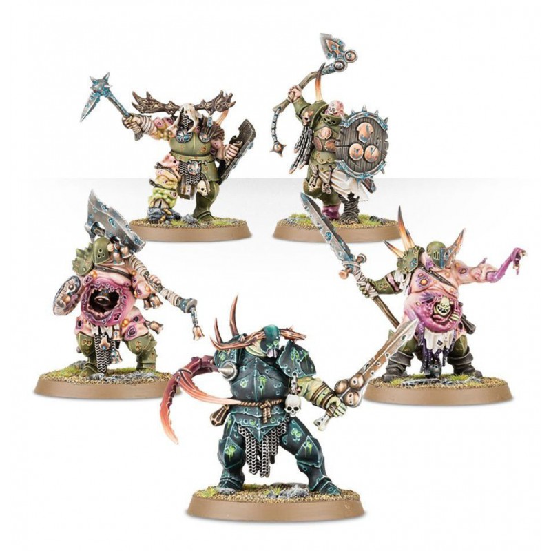Maggotkin of Nurgle: Putrid Blightkings, Age of Sigmar
