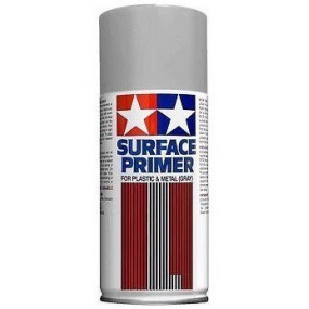 Tamiya, Grondverf Spuitbus Grijs, 180ml