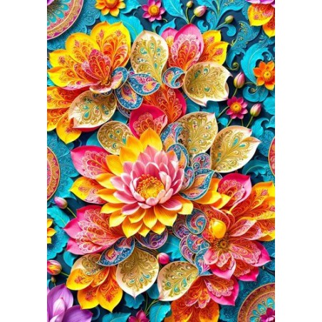 Elegant Waterlilies Enjoy Puzzle 1000stukjes Afm. 48x68cm Elegant Waterlilies Enjoy Puzzle 1000stukjes Afm. 48x68cm