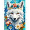 Blooming Snow Fox Enjoy Puzzle 1000stukjes Afm. 48x68cm Blooming Snow Fox Enjoy Puzzle 1000stukjes Afm. 48x68cm