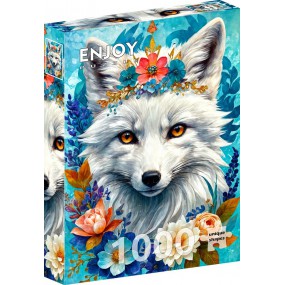 Blooming Snow Fox, Enjoy Puzzle 1000stukjes