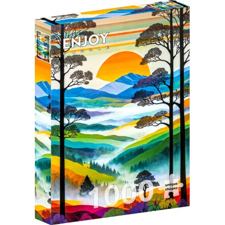 Hilltops Breeze, Enjoy Puzzle 1000stukjes Hilltops Breeze, Enjoy Puzzle 1000stukjes